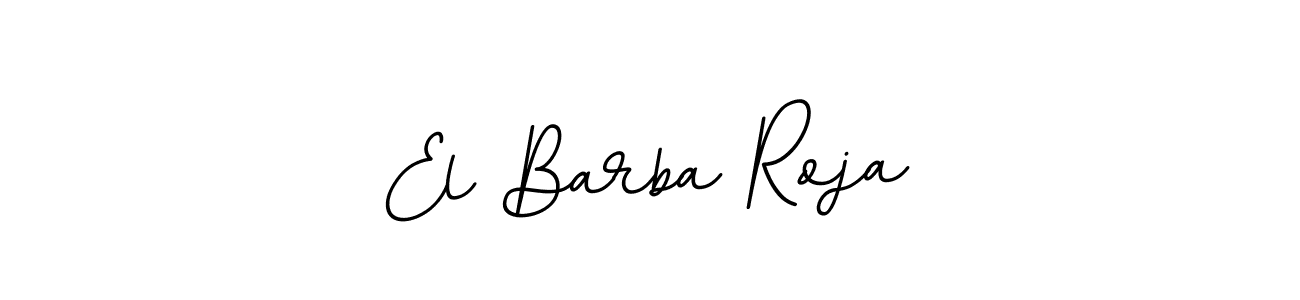 BallpointsItalic-DORy9 is a professional signature style that is perfect for those who want to add a touch of class to their signature. It is also a great choice for those who want to make their signature more unique. Get El Barba Roja name to fancy signature for free. El Barba Roja signature style 11 images and pictures png