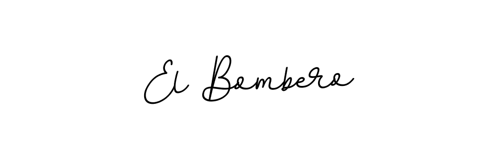 Similarly BallpointsItalic-DORy9 is the best handwritten signature design. Signature creator online .You can use it as an online autograph creator for name El Bombero. El Bombero signature style 11 images and pictures png