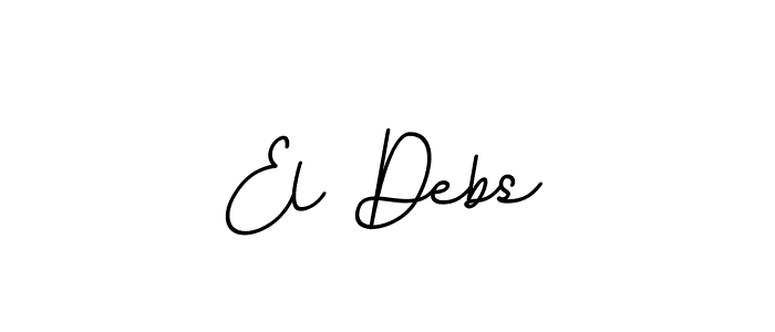 Similarly BallpointsItalic-DORy9 is the best handwritten signature design. Signature creator online .You can use it as an online autograph creator for name El Debs. El Debs signature style 11 images and pictures png