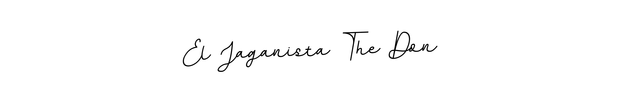 Use a signature maker to create a handwritten signature online. With this signature software, you can design (BallpointsItalic-DORy9) your own signature for name El Jaganista The Don. El Jaganista The Don signature style 11 images and pictures png