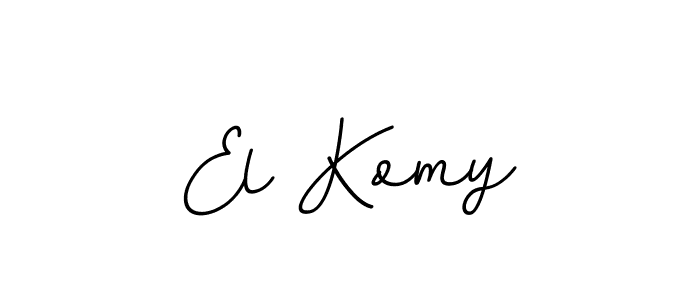Also You can easily find your signature by using the search form. We will create El Komy name handwritten signature images for you free of cost using BallpointsItalic-DORy9 sign style. El Komy signature style 11 images and pictures png