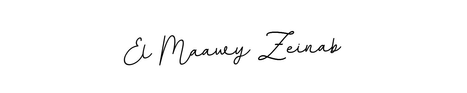 How to Draw El Maawy Zeinab signature style? BallpointsItalic-DORy9 is a latest design signature styles for name El Maawy Zeinab. El Maawy Zeinab signature style 11 images and pictures png