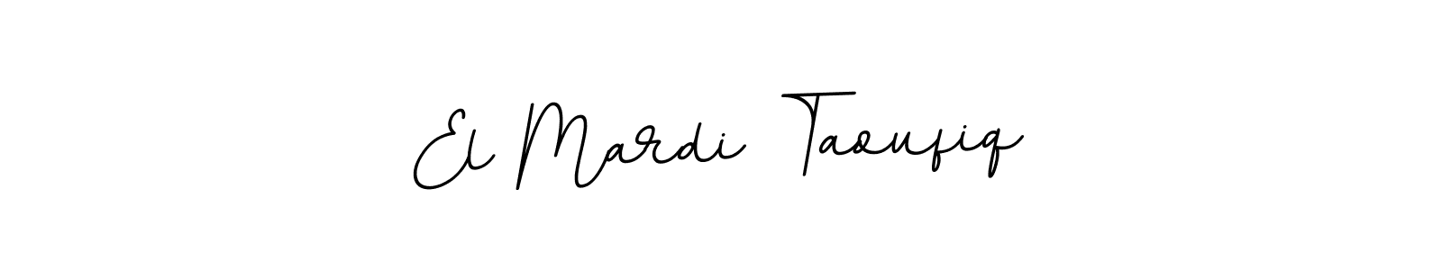 El Mardi Taoufiq stylish signature style. Best Handwritten Sign (BallpointsItalic-DORy9) for my name. Handwritten Signature Collection Ideas for my name El Mardi Taoufiq. El Mardi Taoufiq signature style 11 images and pictures png