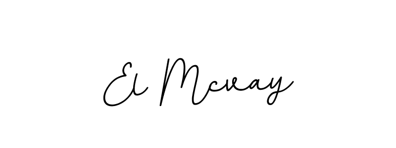 Also we have El Mcvay name is the best signature style. Create professional handwritten signature collection using BallpointsItalic-DORy9 autograph style. El Mcvay signature style 11 images and pictures png