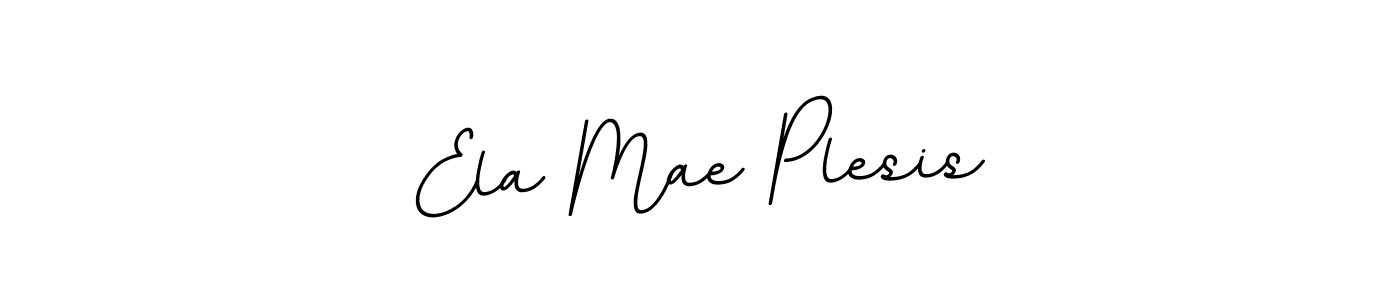 This is the best signature style for the Ela Mae Plesis name. Also you like these signature font (BallpointsItalic-DORy9). Mix name signature. Ela Mae Plesis signature style 11 images and pictures png