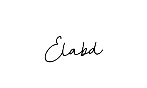 The best way (BallpointsItalic-DORy9) to make a short signature is to pick only two or three words in your name. The name Elabd include a total of six letters. For converting this name. Elabd signature style 11 images and pictures png