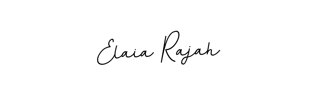 How to make Elaia Rajah name signature. Use BallpointsItalic-DORy9 style for creating short signs online. This is the latest handwritten sign. Elaia Rajah signature style 11 images and pictures png