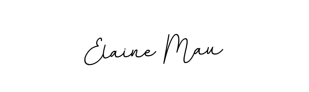 Make a beautiful signature design for name Elaine Mau. With this signature (BallpointsItalic-DORy9) style, you can create a handwritten signature for free. Elaine Mau signature style 11 images and pictures png