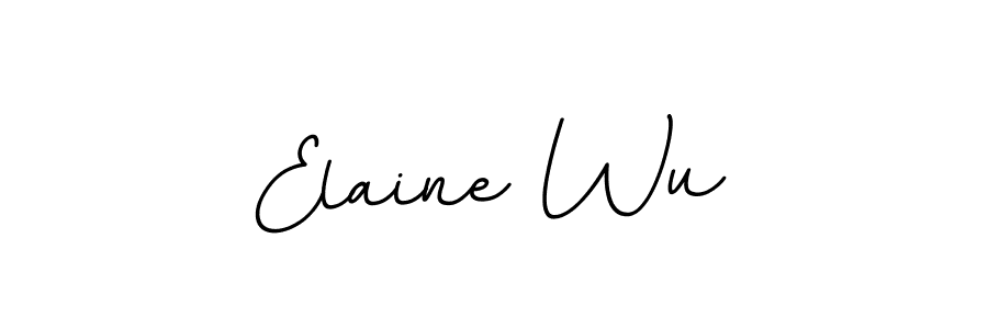 BallpointsItalic-DORy9 is a professional signature style that is perfect for those who want to add a touch of class to their signature. It is also a great choice for those who want to make their signature more unique. Get Elaine Wu name to fancy signature for free. Elaine Wu signature style 11 images and pictures png