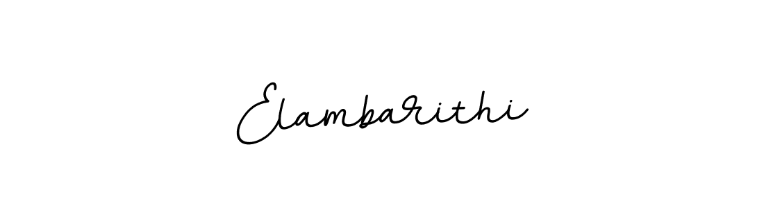 How to make Elambarithi name signature. Use BallpointsItalic-DORy9 style for creating short signs online. This is the latest handwritten sign. Elambarithi signature style 11 images and pictures png