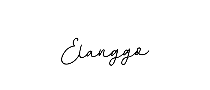 You should practise on your own different ways (BallpointsItalic-DORy9) to write your name (Elanggo) in signature. don't let someone else do it for you. Elanggo signature style 11 images and pictures png