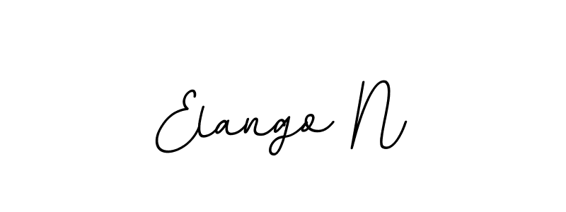 Elango N stylish signature style. Best Handwritten Sign (BallpointsItalic-DORy9) for my name. Handwritten Signature Collection Ideas for my name Elango N. Elango N signature style 11 images and pictures png
