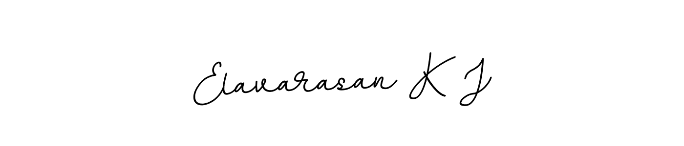 Here are the top 10 professional signature styles for the name Elavarasan K J. These are the best autograph styles you can use for your name. Elavarasan K J signature style 11 images and pictures png