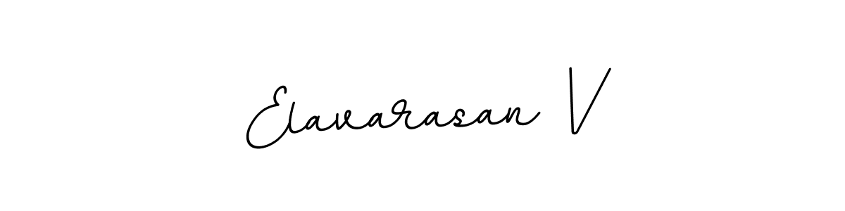 Design your own signature with our free online signature maker. With this signature software, you can create a handwritten (BallpointsItalic-DORy9) signature for name Elavarasan V. Elavarasan V signature style 11 images and pictures png