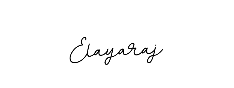 Make a beautiful signature design for name Elayaraj. With this signature (BallpointsItalic-DORy9) style, you can create a handwritten signature for free. Elayaraj signature style 11 images and pictures png
