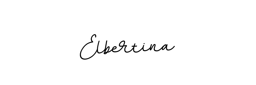 Also we have Elbertina name is the best signature style. Create professional handwritten signature collection using BallpointsItalic-DORy9 autograph style. Elbertina signature style 11 images and pictures png