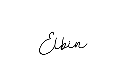 Elbin stylish signature style. Best Handwritten Sign (BallpointsItalic-DORy9) for my name. Handwritten Signature Collection Ideas for my name Elbin. Elbin signature style 11 images and pictures png