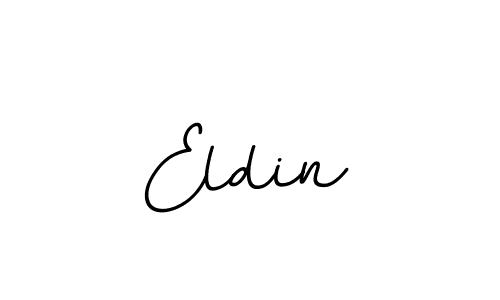 You should practise on your own different ways (BallpointsItalic-DORy9) to write your name (Eldin) in signature. don't let someone else do it for you. Eldin signature style 11 images and pictures png