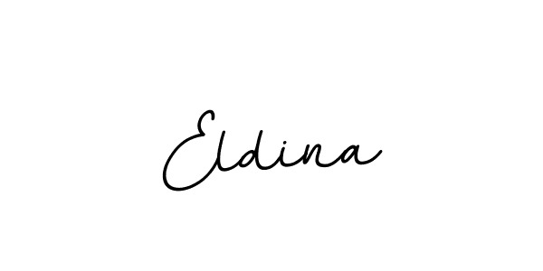 Use a signature maker to create a handwritten signature online. With this signature software, you can design (BallpointsItalic-DORy9) your own signature for name Eldina. Eldina signature style 11 images and pictures png