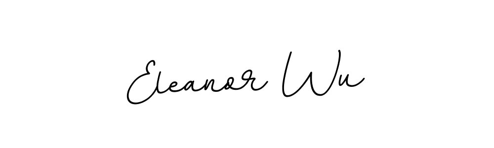 How to make Eleanor Wu name signature. Use BallpointsItalic-DORy9 style for creating short signs online. This is the latest handwritten sign. Eleanor Wu signature style 11 images and pictures png