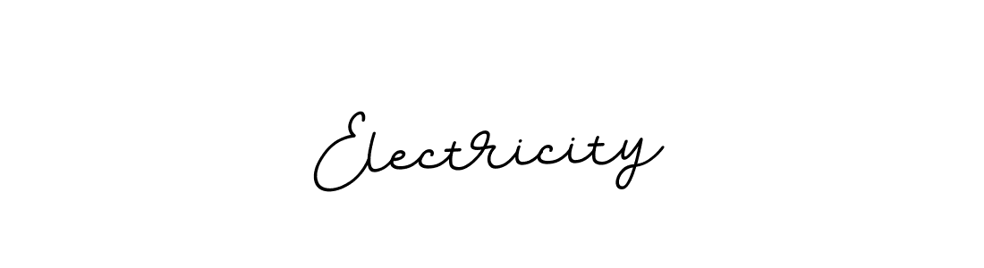 Make a beautiful signature design for name Electricity. With this signature (BallpointsItalic-DORy9) style, you can create a handwritten signature for free. Electricity signature style 11 images and pictures png