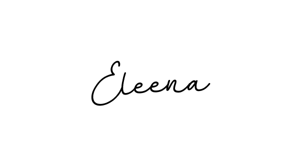 Design your own signature with our free online signature maker. With this signature software, you can create a handwritten (BallpointsItalic-DORy9) signature for name Eleena. Eleena signature style 11 images and pictures png