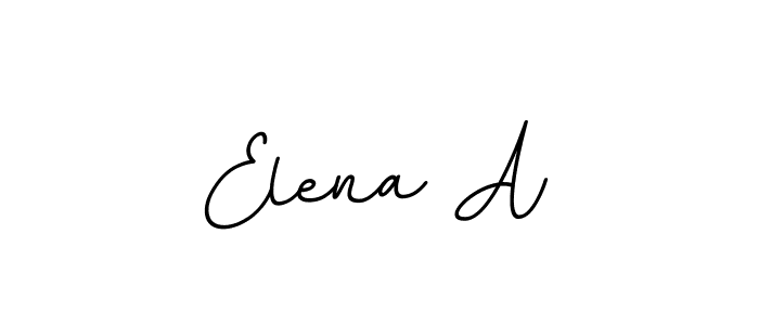 Use a signature maker to create a handwritten signature online. With this signature software, you can design (BallpointsItalic-DORy9) your own signature for name Elena A. Elena A signature style 11 images and pictures png