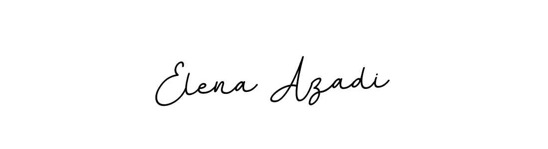 Elena Azadi stylish signature style. Best Handwritten Sign (BallpointsItalic-DORy9) for my name. Handwritten Signature Collection Ideas for my name Elena Azadi. Elena Azadi signature style 11 images and pictures png