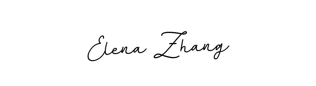 Make a beautiful signature design for name Elena Zhang. With this signature (BallpointsItalic-DORy9) style, you can create a handwritten signature for free. Elena Zhang signature style 11 images and pictures png