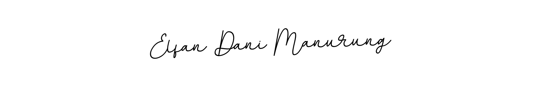 Also we have Elfan Dani Manurung name is the best signature style. Create professional handwritten signature collection using BallpointsItalic-DORy9 autograph style. Elfan Dani Manurung signature style 11 images and pictures png