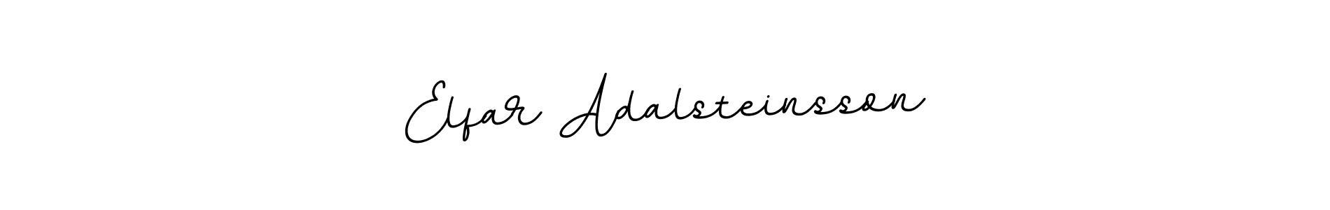 This is the best signature style for the Elfar Adalsteinsson name. Also you like these signature font (BallpointsItalic-DORy9). Mix name signature. Elfar Adalsteinsson signature style 11 images and pictures png
