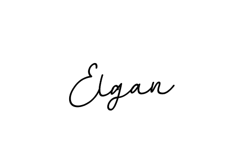 Use a signature maker to create a handwritten signature online. With this signature software, you can design (BallpointsItalic-DORy9) your own signature for name Elgan. Elgan signature style 11 images and pictures png