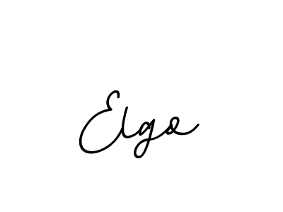 Create a beautiful signature design for name Elgo. With this signature (BallpointsItalic-DORy9) fonts, you can make a handwritten signature for free. Elgo signature style 11 images and pictures png