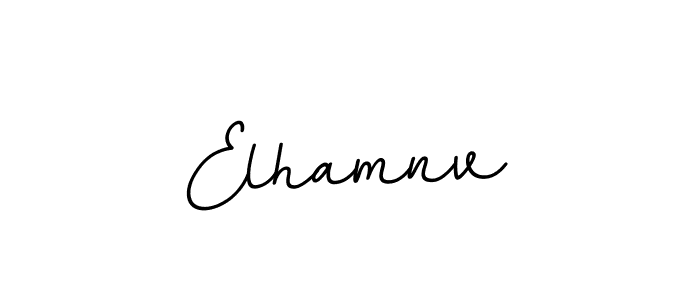 This is the best signature style for the Elhamnv name. Also you like these signature font (BallpointsItalic-DORy9). Mix name signature. Elhamnv signature style 11 images and pictures png