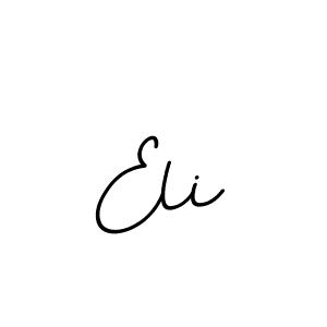 It looks lik you need a new signature style for name Eli. Design unique handwritten (BallpointsItalic-DORy9) signature with our free signature maker in just a few clicks. Eli signature style 11 images and pictures png