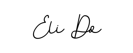Also You can easily find your signature by using the search form. We will create Eli Do name handwritten signature images for you free of cost using BallpointsItalic-DORy9 sign style. Eli Do signature style 11 images and pictures png