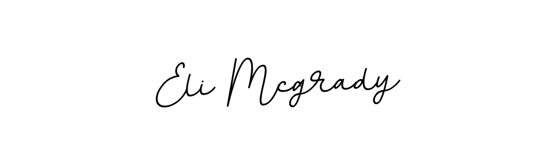 Make a beautiful signature design for name Eli Mcgrady. With this signature (BallpointsItalic-DORy9) style, you can create a handwritten signature for free. Eli Mcgrady signature style 11 images and pictures png