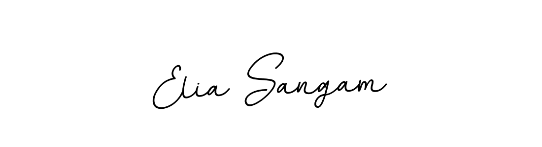 Also we have Elia Sangam name is the best signature style. Create professional handwritten signature collection using BallpointsItalic-DORy9 autograph style. Elia Sangam signature style 11 images and pictures png