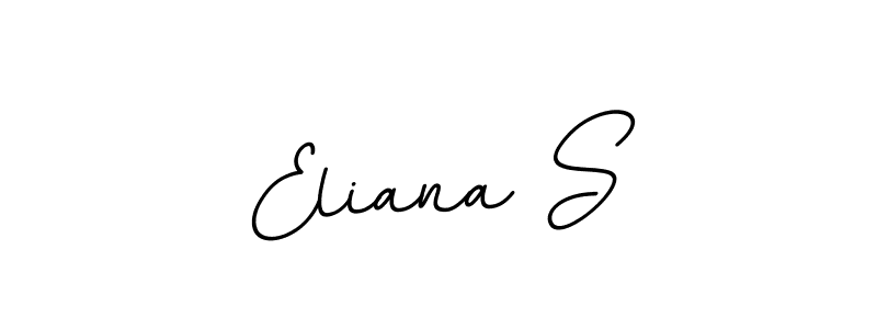 How to make Eliana S signature? BallpointsItalic-DORy9 is a professional autograph style. Create handwritten signature for Eliana S name. Eliana S signature style 11 images and pictures png