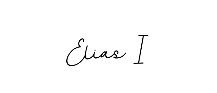 It looks lik you need a new signature style for name Elias I. Design unique handwritten (BallpointsItalic-DORy9) signature with our free signature maker in just a few clicks. Elias I signature style 11 images and pictures png