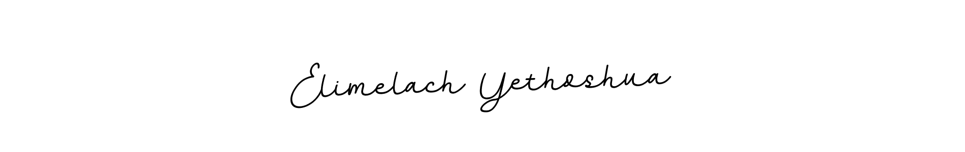 How to make Elimelach Yethoshua signature? BallpointsItalic-DORy9 is a professional autograph style. Create handwritten signature for Elimelach Yethoshua name. Elimelach Yethoshua signature style 11 images and pictures png