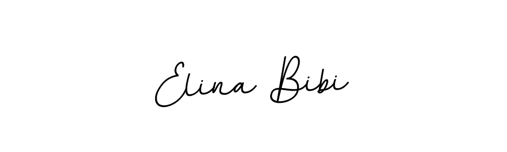 if you are searching for the best signature style for your name Elina Bibi. so please give up your signature search. here we have designed multiple signature styles  using BallpointsItalic-DORy9. Elina Bibi signature style 11 images and pictures png