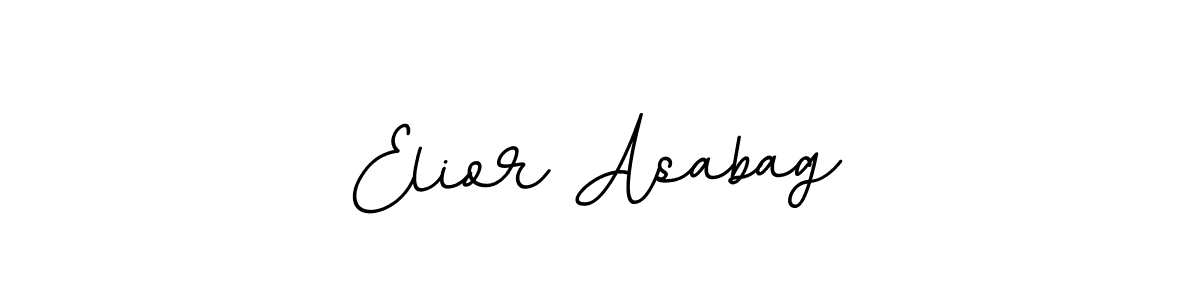 The best way (BallpointsItalic-DORy9) to make a short signature is to pick only two or three words in your name. The name Elior Asabag include a total of six letters. For converting this name. Elior Asabag signature style 11 images and pictures png