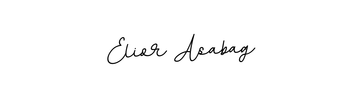 The best way (BallpointsItalic-DORy9) to make a short signature is to pick only two or three words in your name. The name Elior Asabag include a total of six letters. For converting this name. Elior Asabag signature style 11 images and pictures png