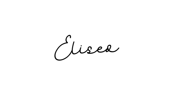 Eliseo stylish signature style. Best Handwritten Sign (BallpointsItalic-DORy9) for my name. Handwritten Signature Collection Ideas for my name Eliseo. Eliseo signature style 11 images and pictures png