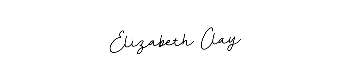 It looks lik you need a new signature style for name Elizabeth Clay. Design unique handwritten (BallpointsItalic-DORy9) signature with our free signature maker in just a few clicks. Elizabeth Clay signature style 11 images and pictures png