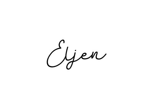 Make a beautiful signature design for name Eljen. With this signature (BallpointsItalic-DORy9) style, you can create a handwritten signature for free. Eljen signature style 11 images and pictures png