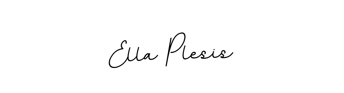 How to make Ella Plesis name signature. Use BallpointsItalic-DORy9 style for creating short signs online. This is the latest handwritten sign. Ella Plesis signature style 11 images and pictures png