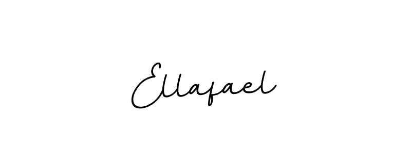 Use a signature maker to create a handwritten signature online. With this signature software, you can design (BallpointsItalic-DORy9) your own signature for name Ellafael. Ellafael signature style 11 images and pictures png