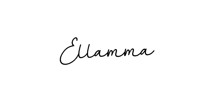 Use a signature maker to create a handwritten signature online. With this signature software, you can design (BallpointsItalic-DORy9) your own signature for name Ellamma. Ellamma signature style 11 images and pictures png